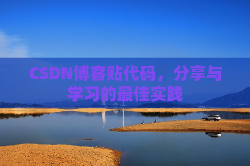 CSDN博客贴代码，分享与学习的最佳实践